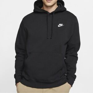 Nike Men's Black Pullover Hoodie